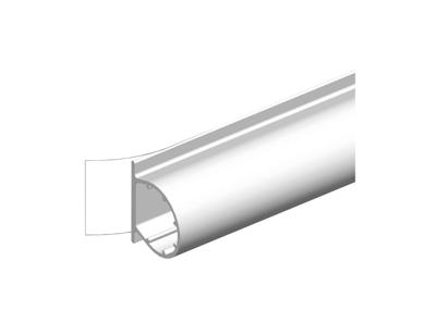 Ellen Tochtband - Kunststof - 9 x 7 mm x 6 m - Wit