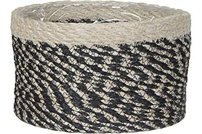 Mica mand bonaparte zwart 14 cm | 18 stuks Mica mand bonaparte zwart 14 cm | 18 stuks