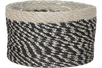 Mica mand bonaparte zwart 14 cm | 18 stuks - thumbnail