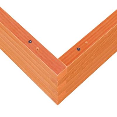 Plantenbak 110x110x23 cm massief grenenhout wasbruin Plantenbak 110x110x23 cm massief grenenhout wasbruin