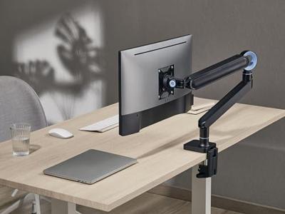 Equip 650184 monitorarm Zwart