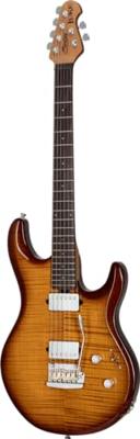 Sterling by Music Man LK100 Luke Hazel Burst met gigbag