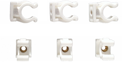 Cornat enkele clip koperbuis 28mm (2st) - t560406