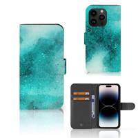 Hoesje iPhone 15 Pro Painting Blue - thumbnail