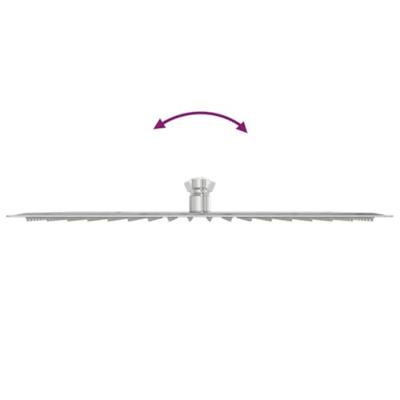 Regendouchekop 304 40x40 cm vierkant roestvrij staal