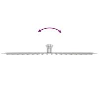 Regendouchekop 304 40x40 cm vierkant roestvrij staal - thumbnail