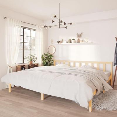 Bedframe massief grenenhout 180x200 cm UK Super King