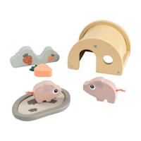 Done By Deer tiny farm houten speelset pigee - thumbnail