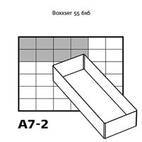 raaco Assortimentskoffer-inzet (l x b x h) 220 x 160 x 47 mm Aantal vakken: 2 Inhoud 1 stuk(s) - thumbnail