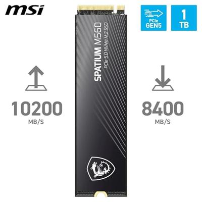MSI SPATIUM M560 PCIe 5.0 NVMe M.2 1TB