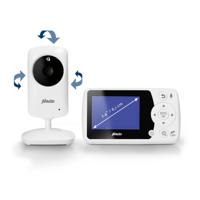Alecto DVM-64 Babyfoon met Camera Wit/Zwart - thumbnail