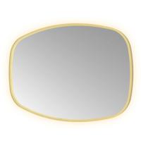 Spiegel Hotbath &MORE 80x120 cm LED-Verlichting Spiegelverwarming Deens Ovaal Geborsteld Messing PVD - thumbnail