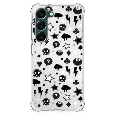 Extreme Case Samsung Galaxy S23 Plus Silver Punk Extreme Case Samsung Galaxy S23 Plus Silver Punk
