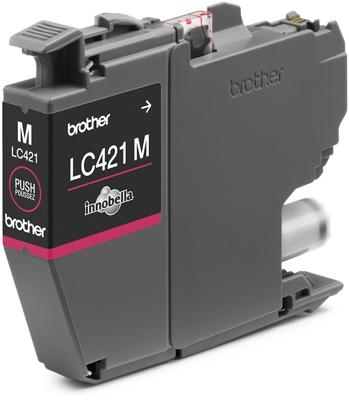 Brother Inktcartridge LC-421M Origineel Magenta LC421M Brother Inktcartridge LC-421M Origineel Magenta LC421M