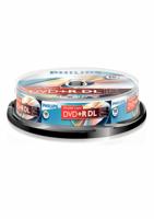 DVD+R Double layer 8.5GB 8xspeed spindle 10 stuks - thumbnail