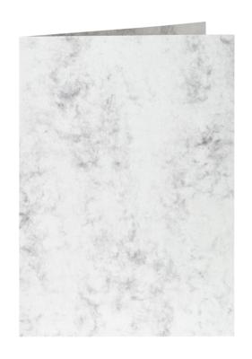 Correspondentiekaart papi dubbel a6 marmer grijs