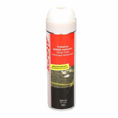 4tecx Krijtspray tijdelijk markeren wit 500ml - 4018009160