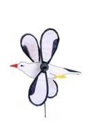 Elliot tuinprikker vogel 11 x 25 x 43 cm wit/zwart - thumbnail