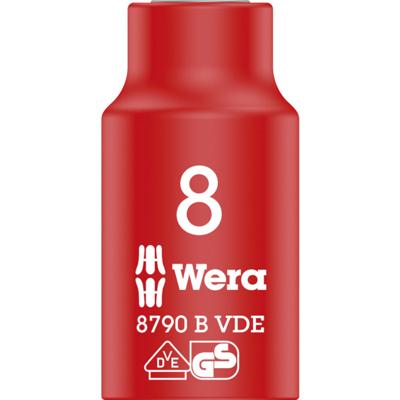 Wera 8790 B VDE 05004952001 Dop (zeskant) VDE-dopsleutelinzet Geïsoleerd 8 mm 3/8 3/8 (10 mm)