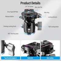 Sirui Low Gravity Head KS-5 - thumbnail