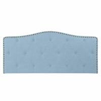 Hoofdbord DKD Home Decor Blauw Beige Celeste Rubberwood 146 x 6 x 68 cm - thumbnail