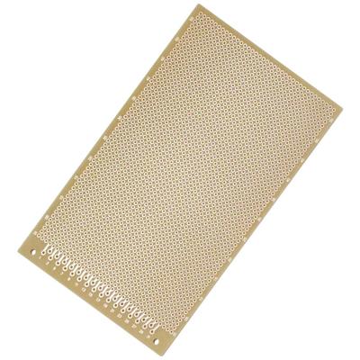 Quadrios 1906SA043 Printplaat Hardpapier (l x b) 16 cm x 10 cm 35 µm Rastermaat 2.54 mm Inhoud 1 stuk(s)