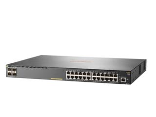 Hewlett Packard Enterprise Aruba 2930F 24G PoE+ 4SFP+ Managed L3 Gigabit Ethernet (10/100/1000) Grijs 1U Power over Ethernet (PoE) ondersteuning