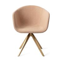Jesper Home Yuni eetkamerstoel Barely Blush turn gold - thumbnail