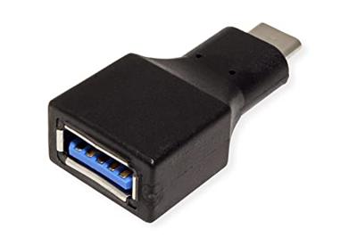 VALUE USB 3.2 Gen 1-adapter, USB Type C - A, M/F, OTG, zwart