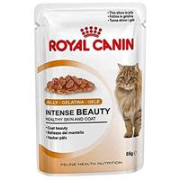 Royal Canin Intense beauty natvoer in gelei 85g - thumbnail