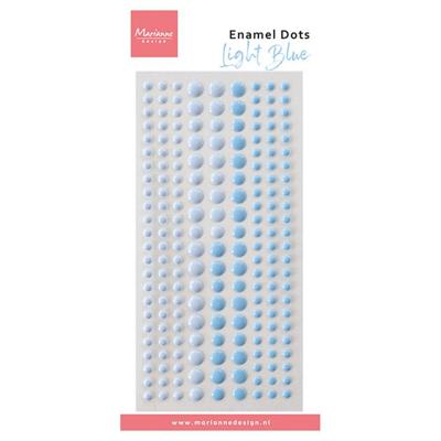 Marianne Design • enamel dots duotone light blue