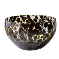 Schaal glas - schaal Oyster Midnight - schaal zwart - thumbnail