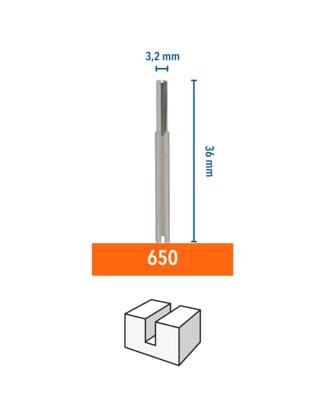 Dremel Frees (HSS) 3,2 mm (650) - 2615065032 - thumbnail