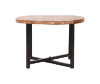 LABEL51 Bijzettafel 'Dex' Mangohout, 60cm - thumbnail