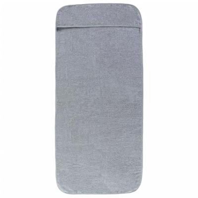VidaXL Strandhanddoeken 2 st 400 g/m² 75x200 cm stof grijs VidaXL Strandhanddoeken 2 st 400 g/m² 75x200 cm stof grijs