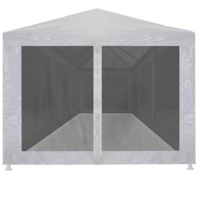 Partytent met 8 mesh zijwanden 9x3 m - thumbnail