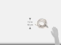 AS Schwabe 70800 Aansluitkabel Stroom Wit 10.00 m - thumbnail