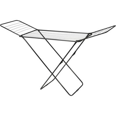 Ultra Clean Droogrek metaal 18m zwart 180x55x108cm