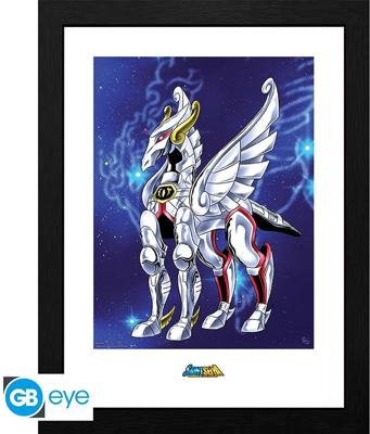Saint Seiya Framed Print - Pegasus Cloth Saint Seiya Framed Print - Pegasus Cloth