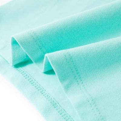 Kindershirt 140 lichtmintkleurig