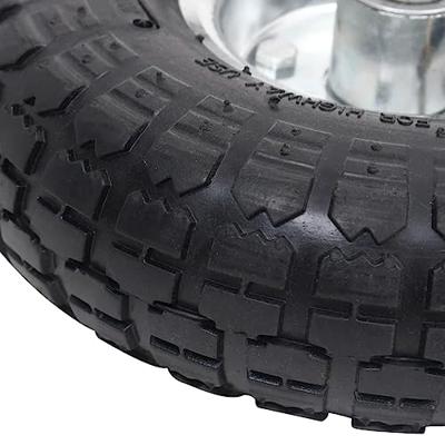 VidaXL Steekwagenwielen 4,10/3,50-4 (260x83) rubber 2 st