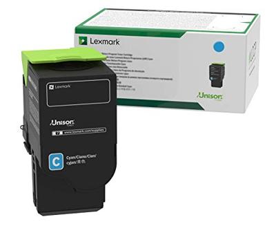 Lexmark Tonercassette (recycling) C2425 C2535 MC2425 MC2535 MC2640 Origineel Cyaan 3500 bladzijden C242XC0