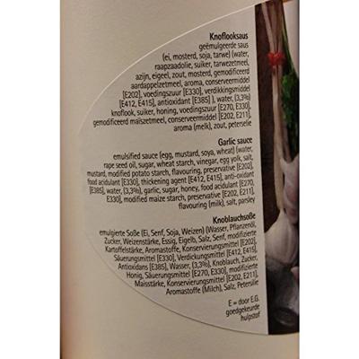 Oliehoorn knoflooksaus (900ml)