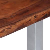 Salontafel met natuurlijke randen 115x60x40 cm acaciahout - thumbnail