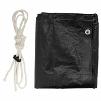 Schommelbankhoes met 8 oogjes 125x90x135/165 cm polyetheen - thumbnail