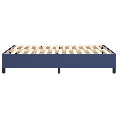 Boxspringframe stof blauw 140x190 cm Boxspringframe stof blauw 140x190 cm