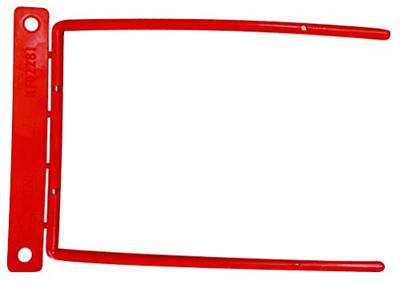 Q-CONNECT archiefbinder D-clip, doos van 100 stuks, rood