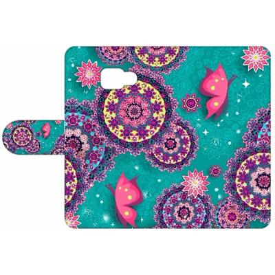 Samsung Galaxy A3 2017 Hoesje Cirkels en Vlinders