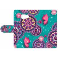 Samsung Galaxy A3 2017 Hoesje Cirkels en Vlinders - thumbnail