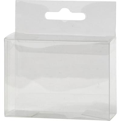 PET verpakkingsdozen, afm 74x54x26 mm, 100 stuk/ 1 doos